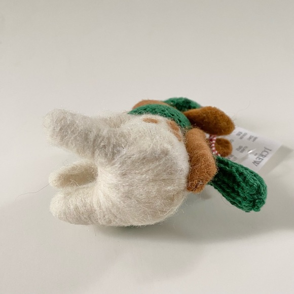 NWT Felted Dog Holiday Ornament J. Crew Factory - Picture 9 of 12